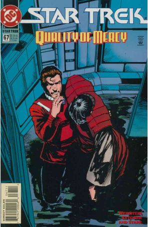 Star Trek (4th Series) 67 published by DC with cover art by Jerome Moore
