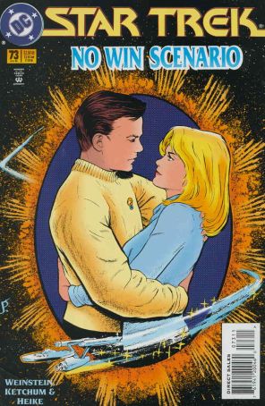 Star Trek (4th Series) 73 published by DC with cover art by Jason Palmer