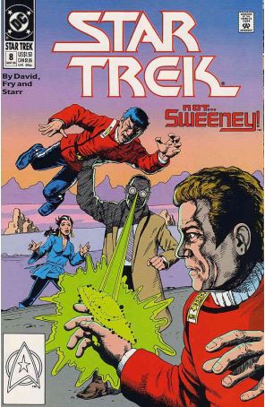 Star Trek (4th Series) 8 published by DC with cover art by Eric Peterson