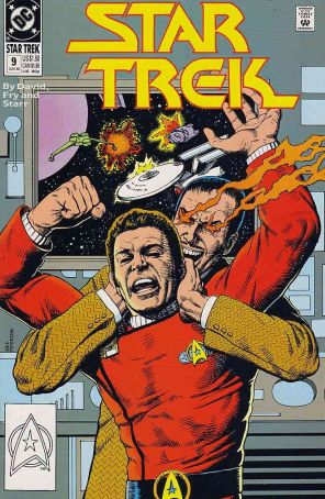 Star Trek (4th Series) 9 published by DC with cover art by Eric Peterson
