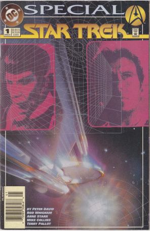 Star Trek (4th Series) Special 1 (Newsstand) published by DC with cover art by Bill Sienkiewicz