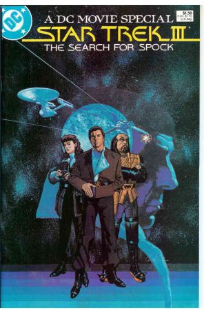 Star Trek Movie Special 3 published by DC with cover art by Howard Chaykin