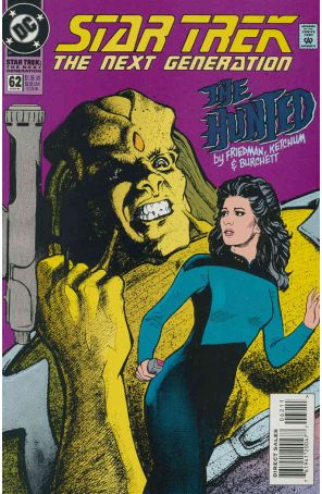 Star Trek: The Next Generation 62 published by DC with cover art by Jason Palmer