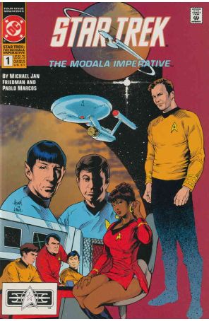 Star Trek-The Modala Imperative 1 published by DC with cover art by Adam Hughes