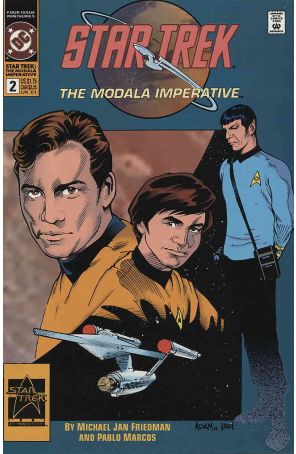 Star Trek-The Modala Imperative 2 published by DC with cover art by Adam Hughes