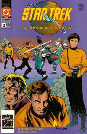 Star Trek-The Modala Imperative 3 published by DC with cover art by Adam Hughes