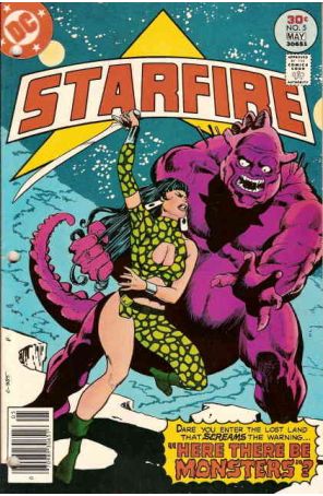 Starfire 5 published by DC with cover art by Mike Vosburg