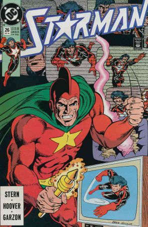Starman (1st Series) 26 published by DC with cover art by Dave Hoover