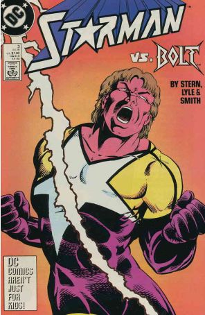 Starman (1st Series) 3 published by DC with cover art by Tom Lyle