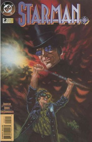 Starman (2nd Series) 2 published by DC with cover art by Tony Harris
