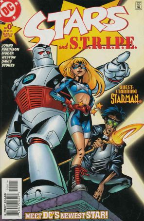 Stars and S.T.R.I.P.E. 0 published by DC with cover art by Lee Moder