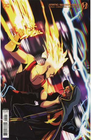 Static: Season One 2A published by DC with cover art by Nikolas Draper-Ivey