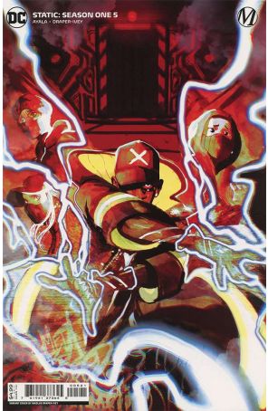 Static: Season One 5A published by DC with cover art by Nikolas Draper-Ivey