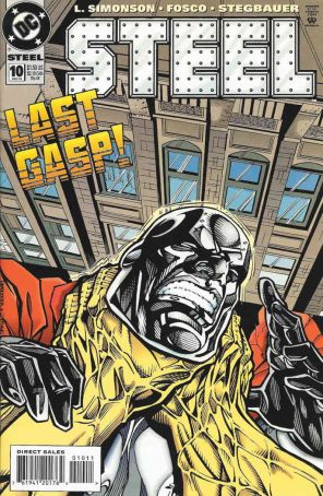 Steel 10 published by DC with cover art by Chris Batista