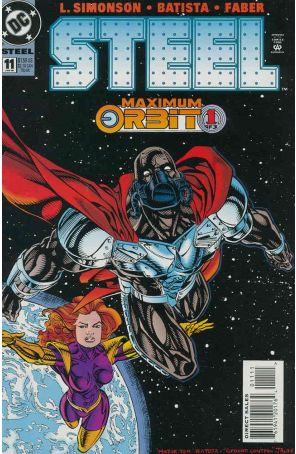 Steel 11 published by DC with cover art by Chris Batista