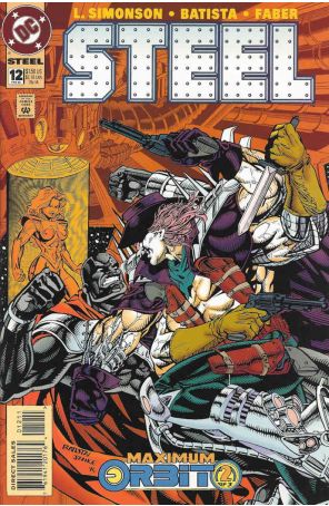 Steel 12 published by DC with cover art by Chris Batista