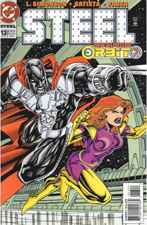 Steel 13 published by DC with cover art by Chris Batista