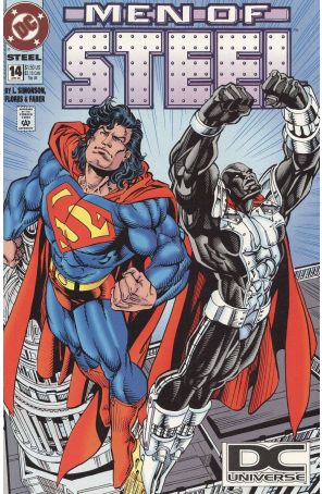 Steel 14 (2nd) published by DC with cover art by Jon Bogdanove