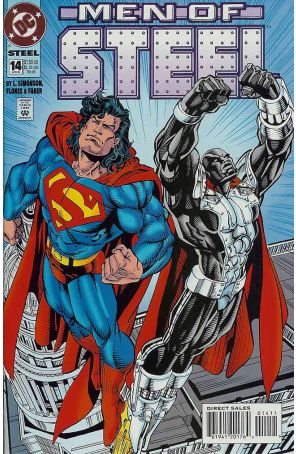 Steel 14 published by DC with cover art by Jon Bogdanove