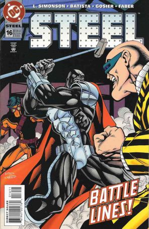 Steel 16 published by DC with cover art by Chris Batista