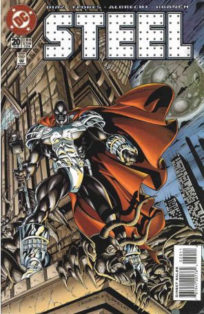 Steel 20 published by DC with cover art by Roberto Flores