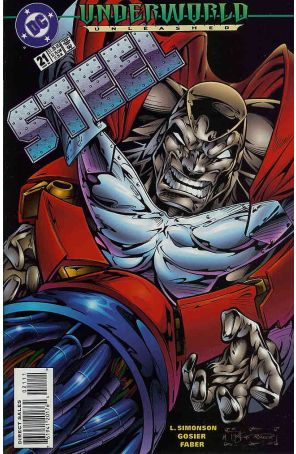 Steel 21 published by DC with cover art by Phil Gosier