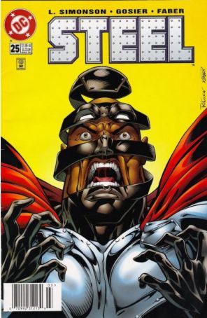 Steel 25 (Newsstand) published by DC with cover art by Phil Gosier