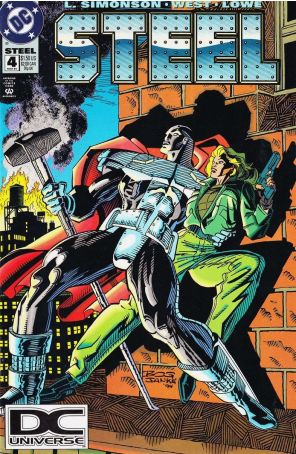 Steel 4 (2nd) published by DC with cover art by Jon Bogdanove
