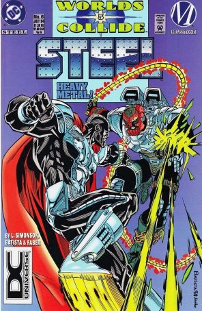 Steel 6 (2nd) published by DC with cover art by Chris Batista