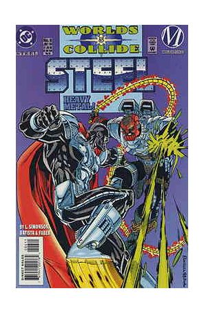 Steel 6 published by DC with cover art by Chris Batista