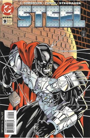 Steel 9 published by DC with cover art by Chris Batista