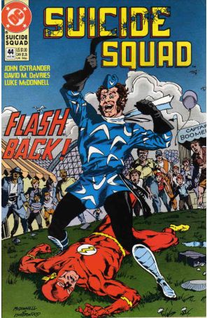 Suicide Squad 44 published by DC with cover art by Luke McDonnell