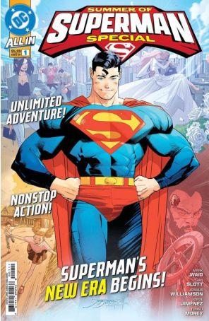 Summer of Superman Special 1A published by DC with cover art by Jorge Jiménez