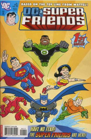 Super Friends (2nd Series) 1 published by DC with cover art by Jason Bone