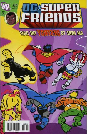 Super Friends (2nd Series) 18 published by DC with cover art by Jason Bone
