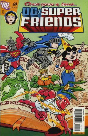 Super Friends (2nd Series) 21 published by DC with cover art by Jason Bone