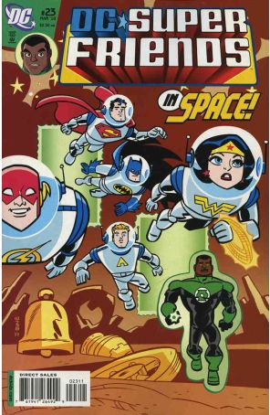 Super Friends (2nd Series) 23 published by DC with cover art by Jason Bone
