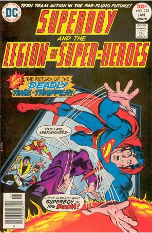 Superboy (1st Series) 223 published by DC with cover art by Mike Grell