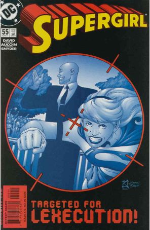 Supergirl (3rd Series) 55 published by DC with cover art by Leonard Kirk