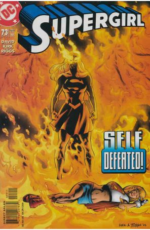 Supergirl (3rd Series) 73 published by DC with cover art by Leonard Kirk