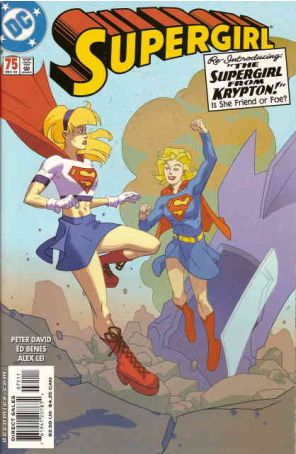 Supergirl (3rd Series) 75 published by DC with cover art by Rob Haynes