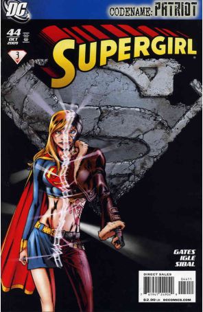 Supergirl (4th Series) 44 published by DC with cover art by Fernando Dagnino