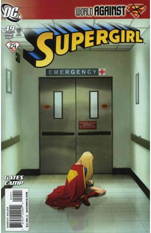 Supergirl (4th Series) 49 published by DC with cover art by Joshua Middleton