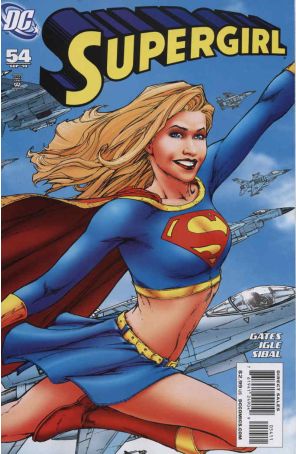 Supergirl (4th Series) 54 published by DC with cover art by Shane Davis