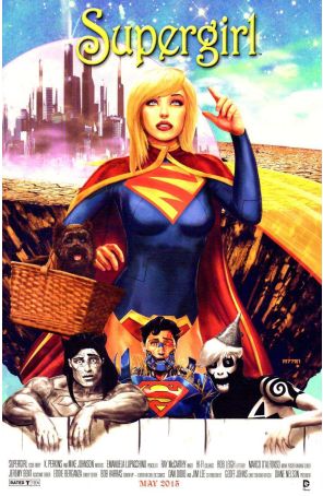 Supergirl (5th Series) 40A published by DC with cover art by Marco D’alfonso
