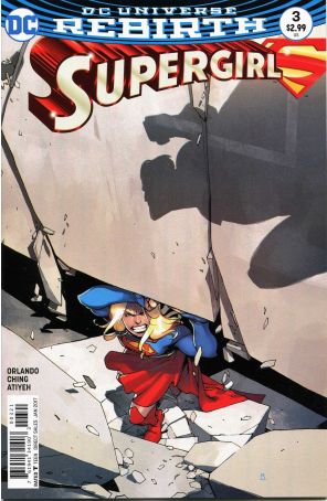 Supergirl (6th Series) 3A published by DC with cover art by Bengal