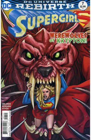 Supergirl (6th Series) 7 published by DC with cover art by Emanuela Lupacchino