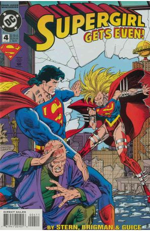 Supergirl (Mini-Series) 4 published by DC with cover art by Kerry Gammill