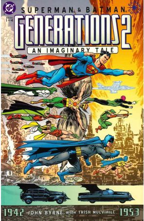 Superman And Batman: Generations II 1 published by DC with cover art by John Byrne