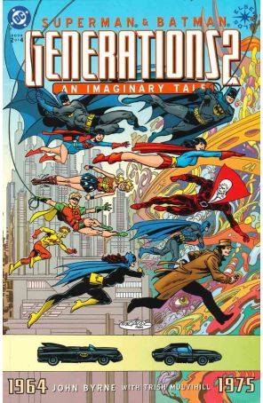 Superman And Batman: Generations II 2 published by DC with cover art by John Byrne